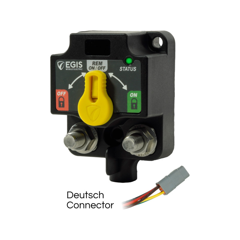 Окремий дистанційний вимикач акумулятора (LVD) - роз'єм DTM - Egis 8810-1700B
