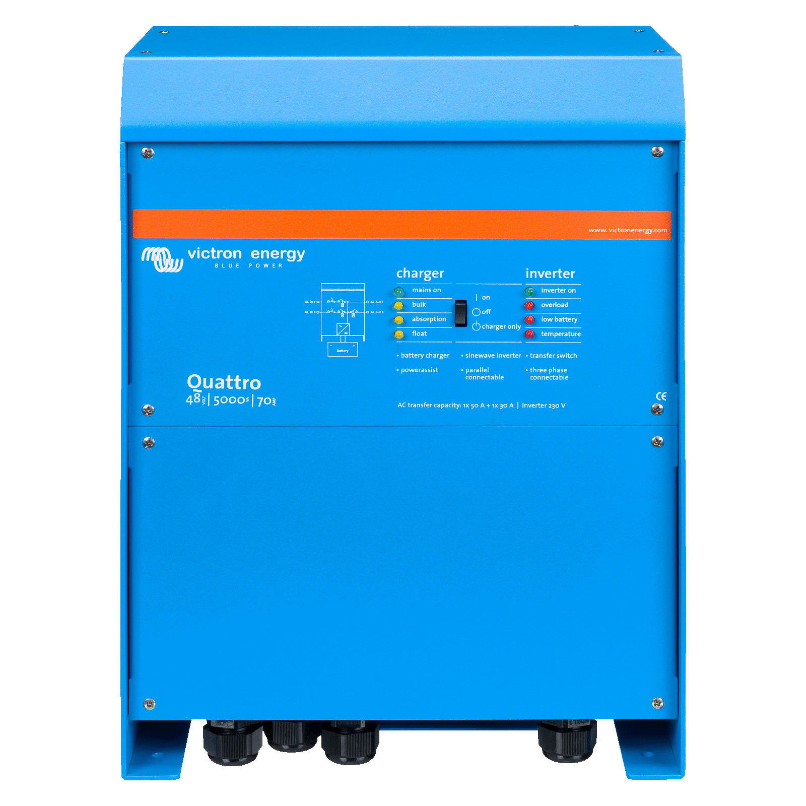 Quattro 48/5000/70-100/100  230V VE.Bus