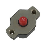 Автоматичний запобіжник 20A - панельний монтаж - Egis 4712-20B