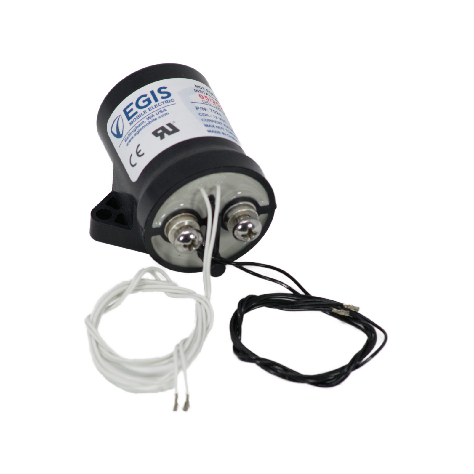 Герметичний контактор з допоміжними контактами 12V 100A - Egis 7024B