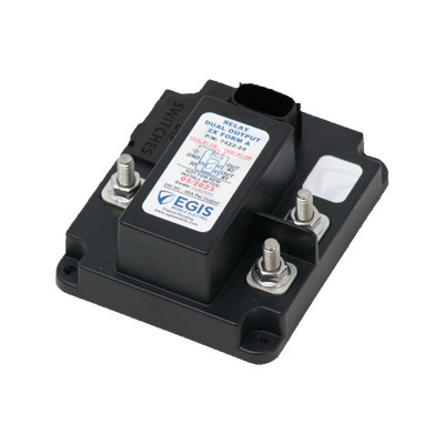 Реле з подвійним виходом 24V 2x80A - Egis 7422-24B