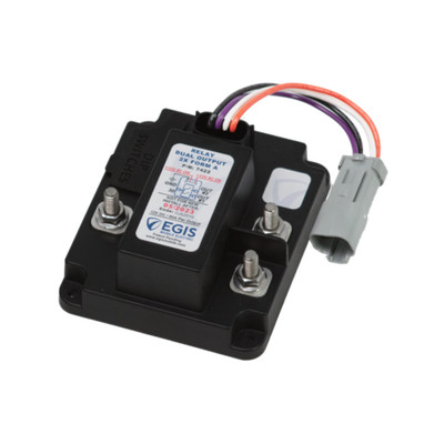 Реле з подвійним виходом 12V 2x80A - Роз'єм DTM - Egis 7422D