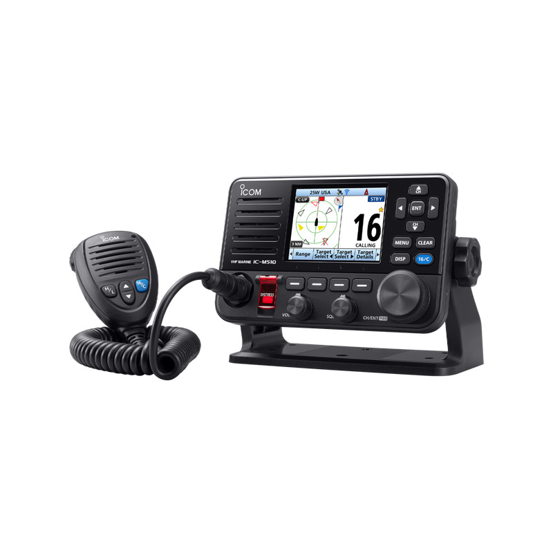 Icom IC-M510E EVO - VHF-радіостанція з приймачем AIS і NMEA 2000