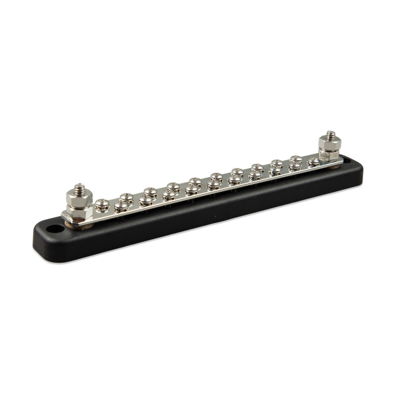 Victron Busbar 150A 2P w/ 20 Screws + Cover