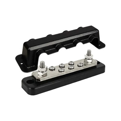 Збірна шина Victron 250A 2P (6 гвинтів) з кожухом