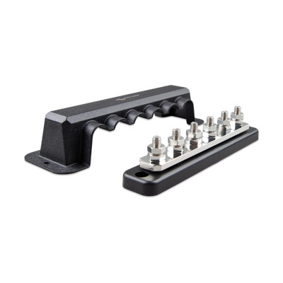 Збірна шина Victron 250A 6P – Потужна DC + Кожух