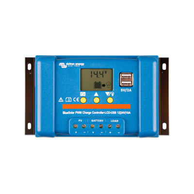 Regulator ładowania BlueSolar PWM-LCD&USB 10A 12/24V | Victron