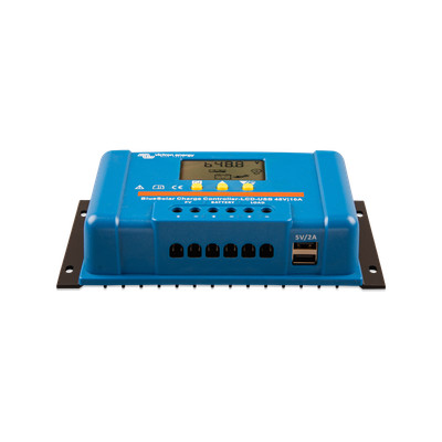 BlueSolar PWM-LCD&USB 10A Solar Controller 48V | Victron Energy