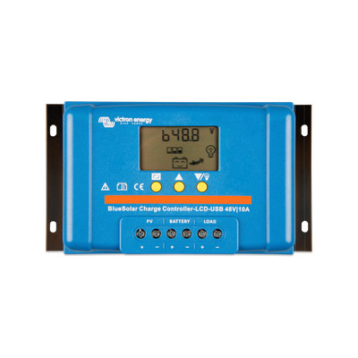 BlueSolar PWM-LCD&USB 10A Solar Controller 48V | Victron Energy