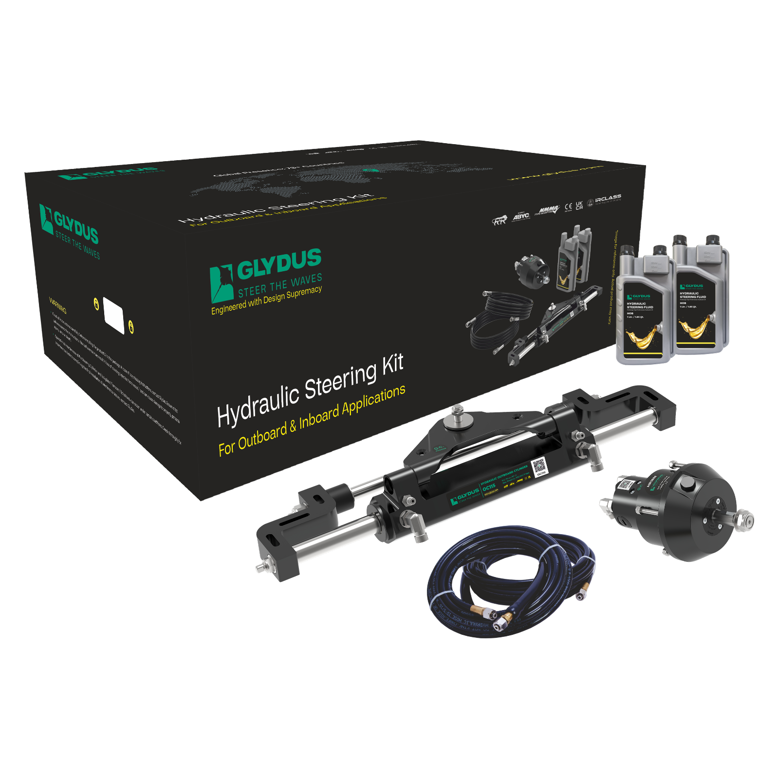 Гідравлічний комплект управління (підвісний) до 115 к.с. | Glydus