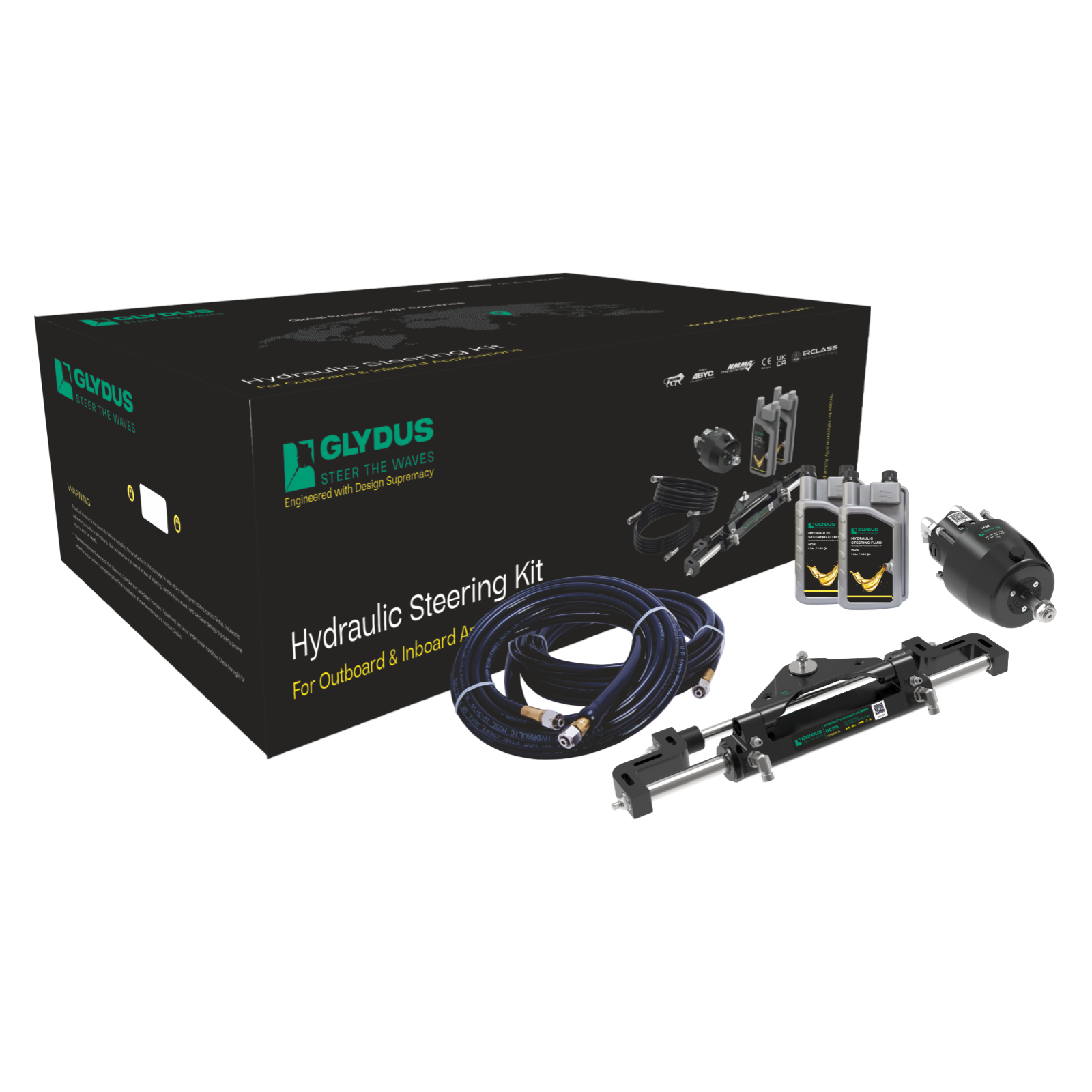 Гідравлічний комплект управління (підвісний) до 175 к.с. | Glydus