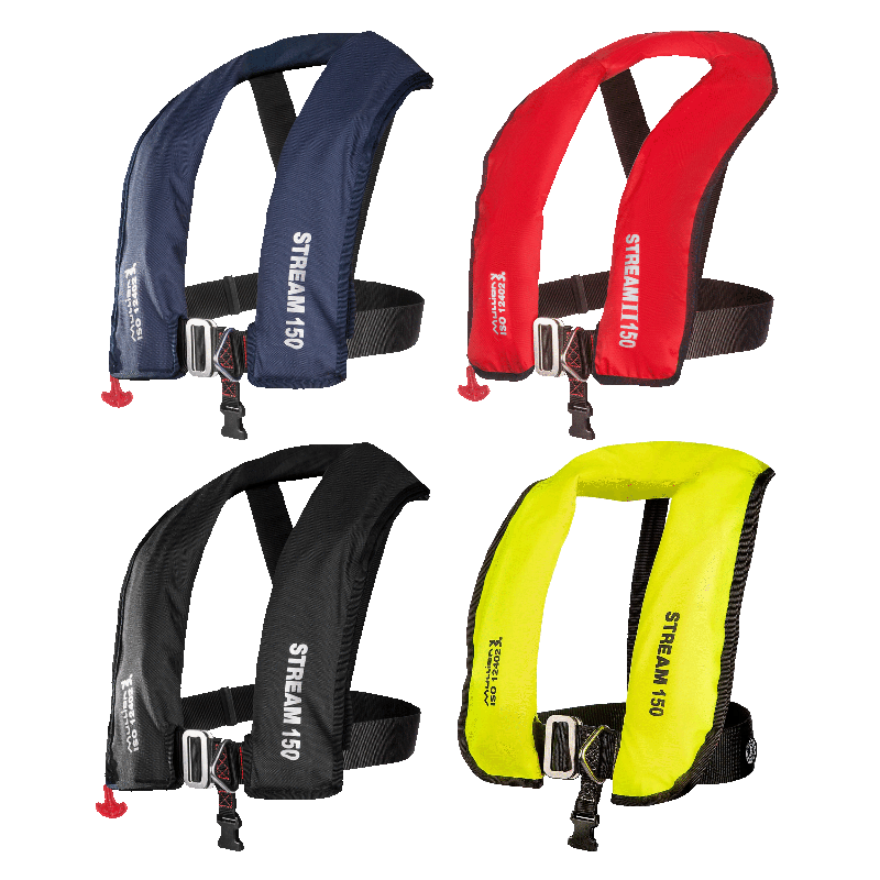 Рятувальний жилет Mullion Stream 150N ISO | Чорна