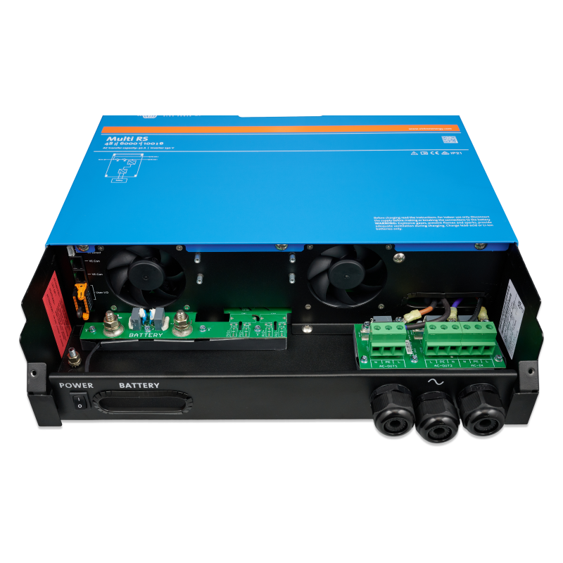 Lekka przetwornica z ładowarką Multi RS 48V/6kVA | Victron Energy