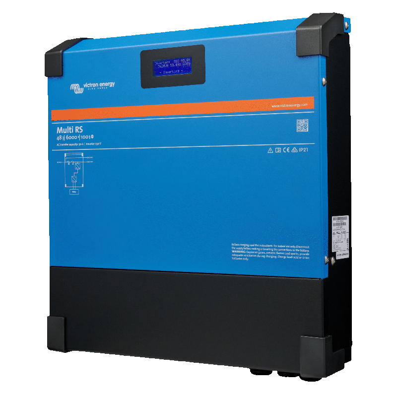 Lekka przetwornica z ładowarką Multi RS 48V/6kVA | Victron Energy