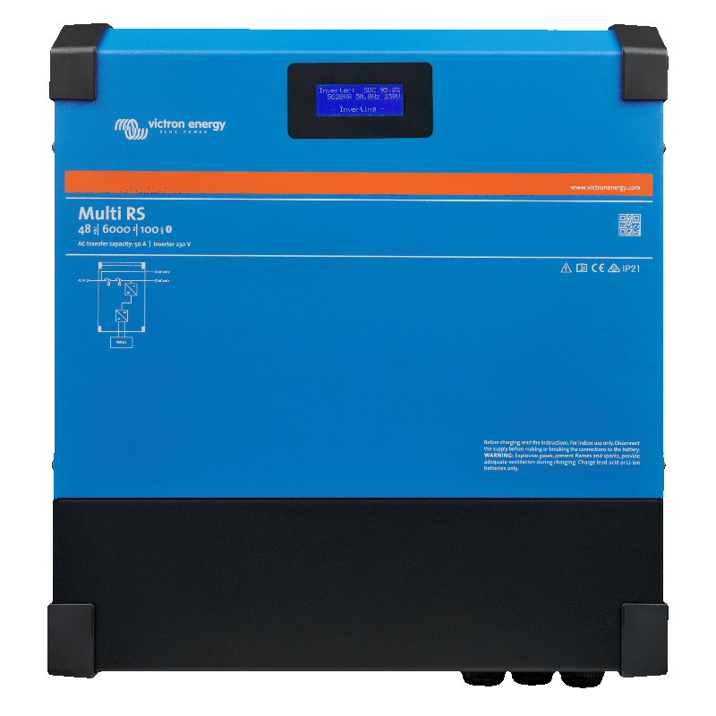 Lekka przetwornica z ładowarką Multi RS 48V/6kVA | Victron Energy