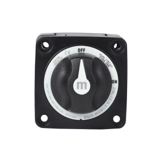 m-Series 300A Battery Switch Off/On, Knob Actuator, Black - Egis 2306-200B