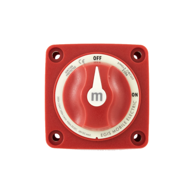 m-Series 300A Battery Switch Off/On, Knob Actuator - Egis 2306B