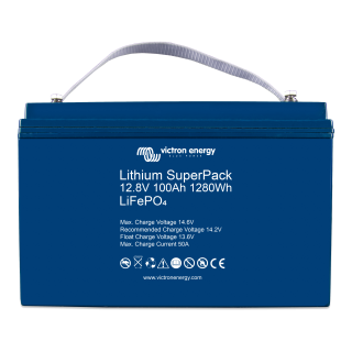 Lithium SuperPack 12,8V/100Ah-a (M8) | Victron Energy