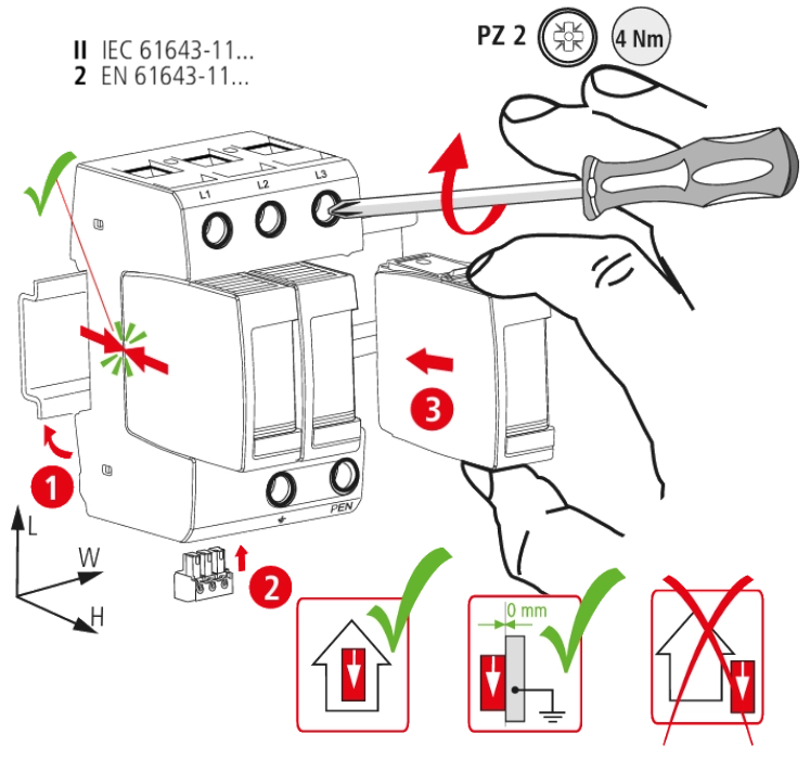 Schemat instrukcji montażu