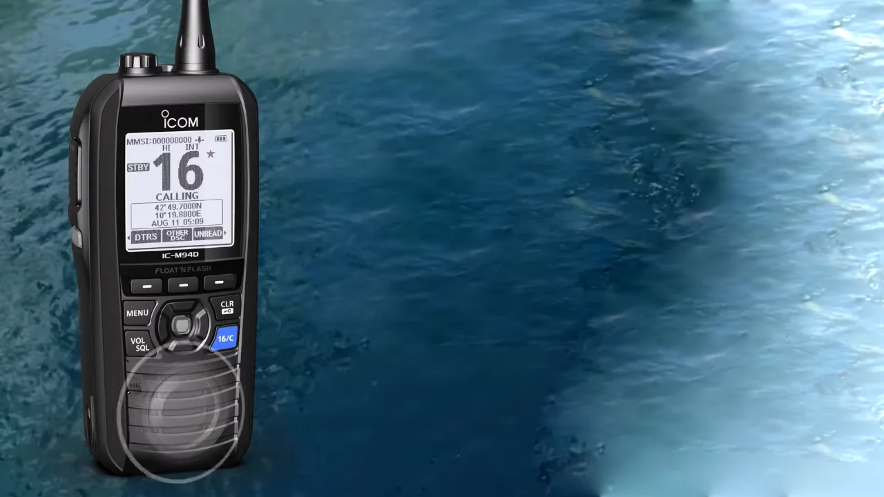 Морський радіотелефон VHF з AIS і DSC Icom IC-M94DE