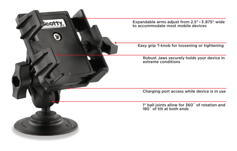 Scotty 139 phone holder