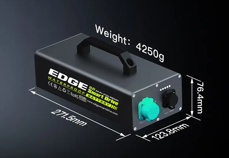 TEDGIX B8 Waterproof Battery