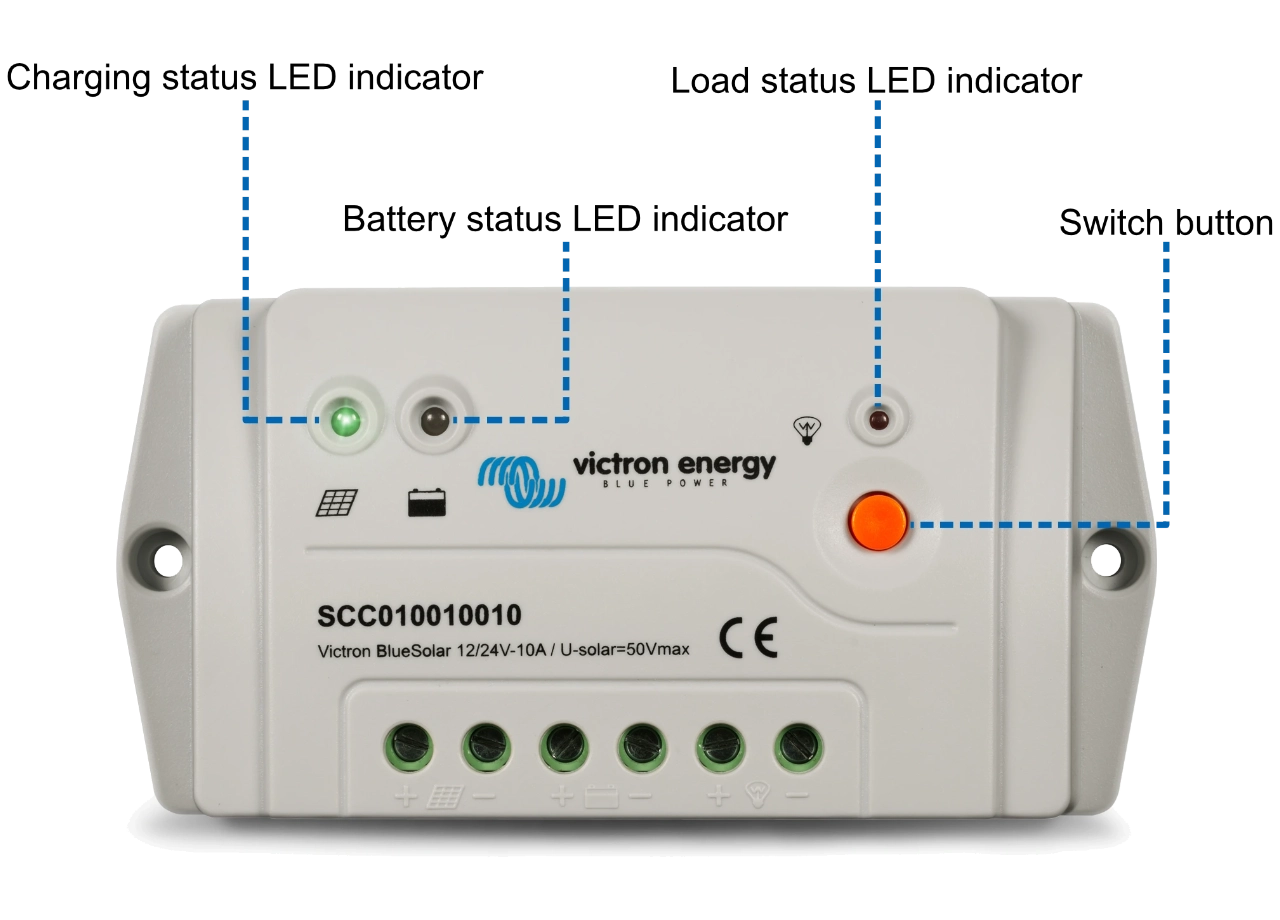 Solar Charge Controller BlueSolar PWM-Pro