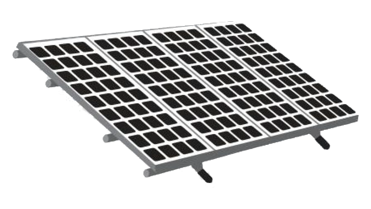 Фотоелектричні панелі BlueSolar марки Victron Energy - Дахове встановлення