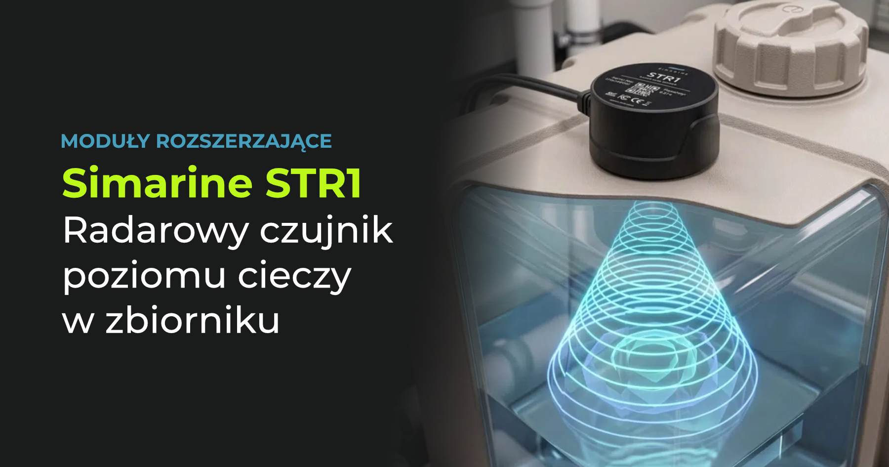 Simarine STR1 - Radar Tank Level Sender
