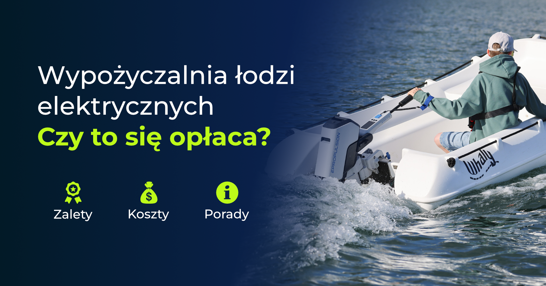Wypożyczalnia łodzi elektrycznych - czy to się opłaca i jak to zorganizować?